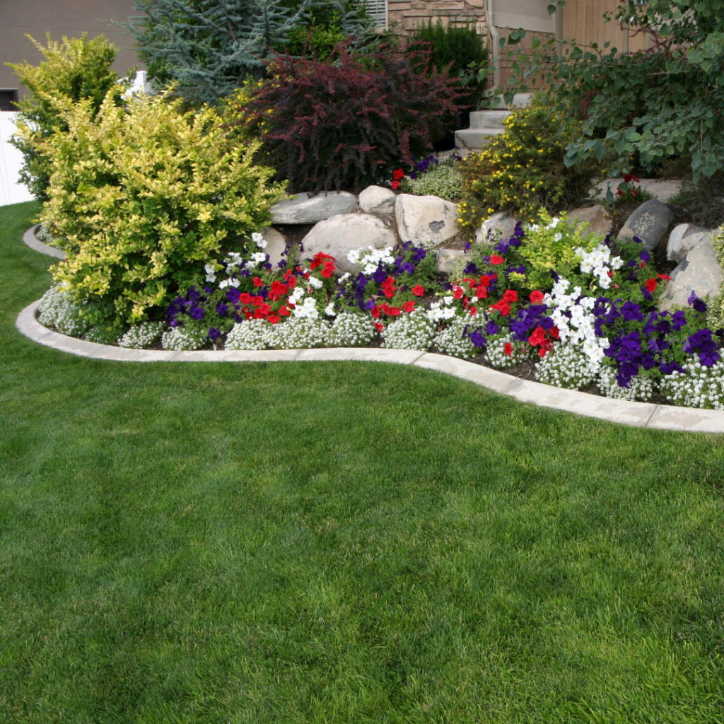 Increase your home's curb appeal with landscaping.